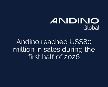 Andino reached US$80 million in sales during the first half of 2026
